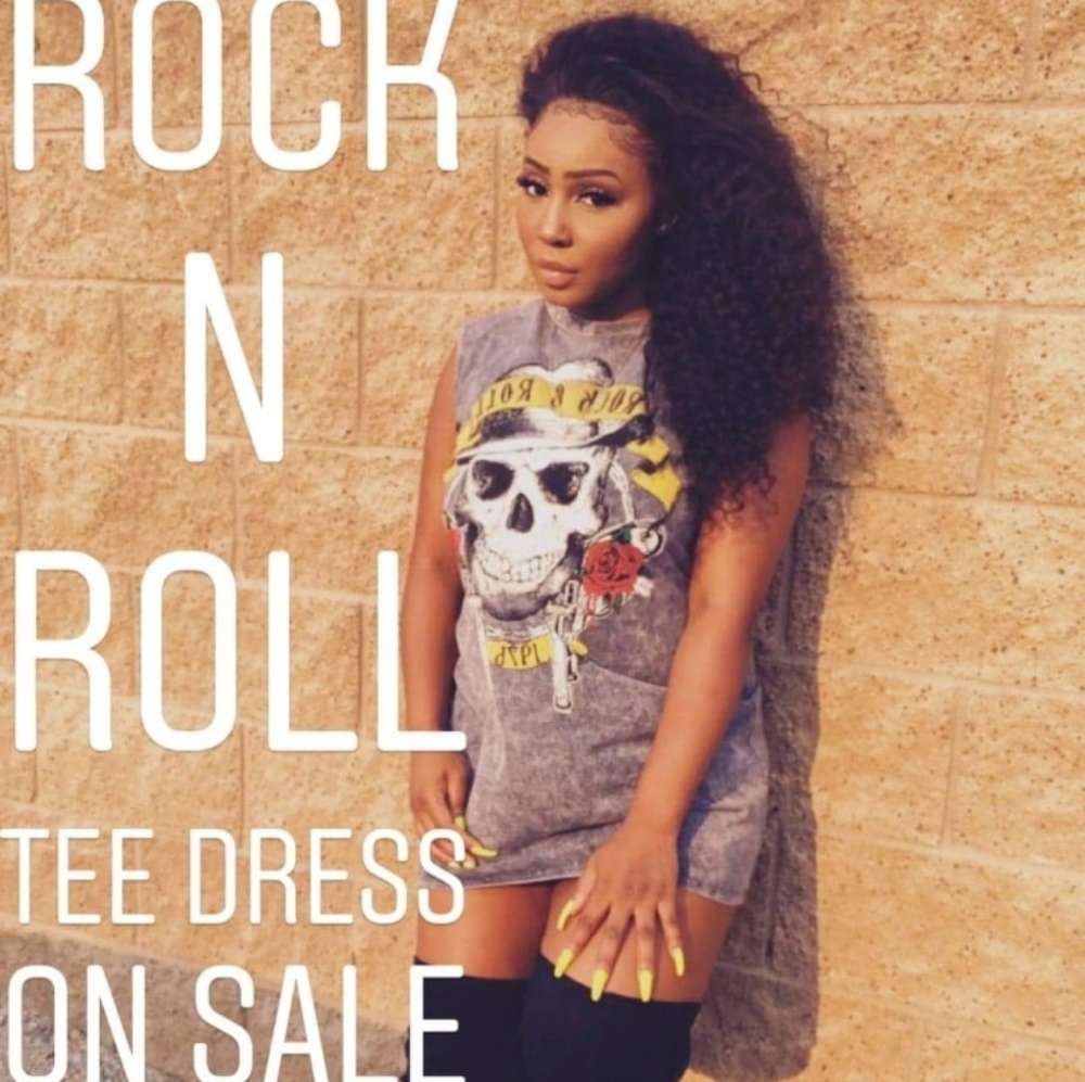 Tee shirt dress